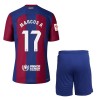 Original Trikotsatz FC Barcelona Marcos A. 17 Heimtrikot 2023-24 Für Kinder